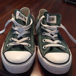 Green Converse Sneakers